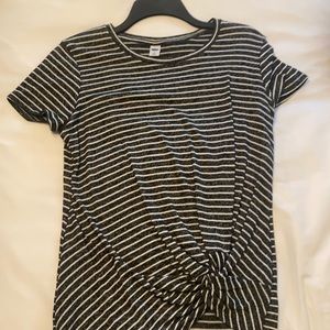 Black and White Old Navy Tee